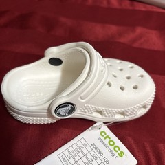 Crocs Kid’s Classic LEFT ONLY Clog White – US Toddler C4 EU 19-20