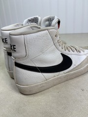 Nike Blazer Mid DA4086-100 White Black Grey High Top Kids Sneakers 6.5Y Leather