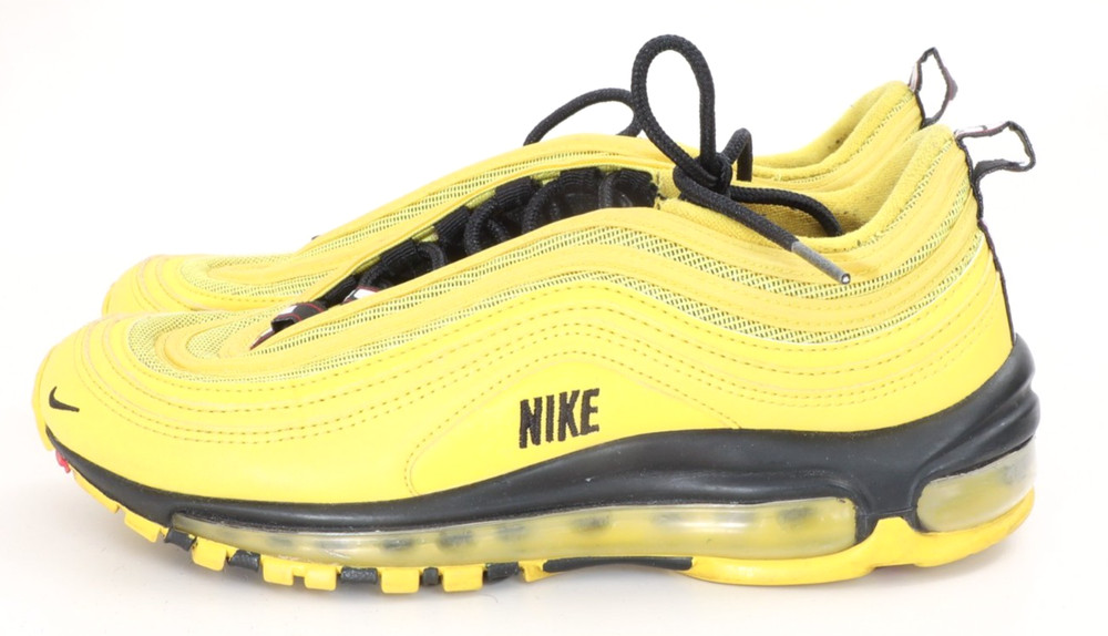Nike Air Max Yello/Black Bumblebee Sneakers US 7Y Preppy Athletic Academia