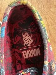 Vans x Marvel Kids Authentic sneakers comic book character Size Kids 2.5