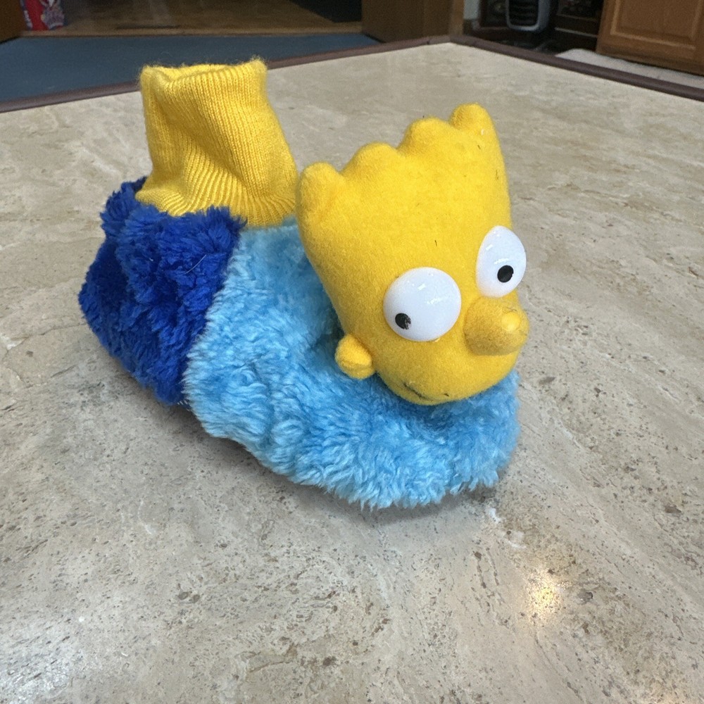 Kids BART Simpson Slipper Only One. Xl 11-12