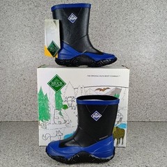 Muck Boots Forager Waterproof Boots Kids Shoes Black Blue