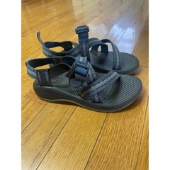 Chaco Kids Z1 Ecotread Blue Grey Patterned Strappy Sport Sandals J105501