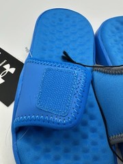 Under Armour Kids Size 12K IGNITE Pro 8 Slide Sandals Blue NEW