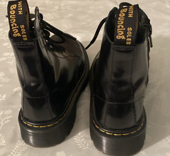 Dr. Martens Kids Pascal Bex Junior Leather Lace-Up Boots Black 1460 Sz 2