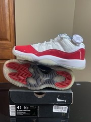 Jordan 11 Retro Low Cherry (2016) (GS) Size 4.5Y / 6W