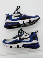 Nike Air Max 270 React SE Oracle Blue Aqua 2020 Size 6 Youth Athletic Shoes