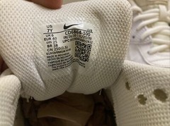 Nike Air Max 90 LTR GS Triple White CD6864-100 Sneakers Shoes Youth US Size 7Y