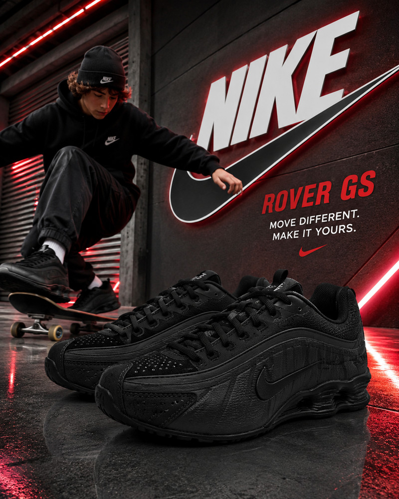 Nike Ava Rover GS Black Anthracite HF6331-002 Youth 6.5Y Women’s 8 NEW