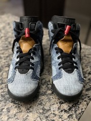 Air Jordan 6 Retro „Washed Denim“. Size 6y