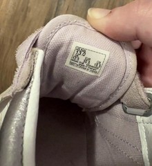 VANS Old Skool V Pink Hook & Loop Unisex Kids Sneakers US Size 13