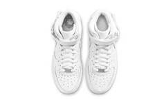 Nike Grade School Air Force 1 Mid LE GS Triple White DH2933-111 Sz 5Y New