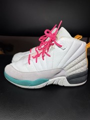 Nike Air Jordan JORDAN 12 RETRO PS ‚WHITE VAPOR GREEN‘ 151186-130 Sz 13C