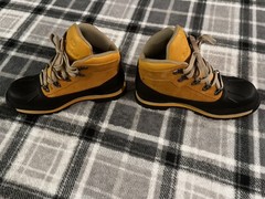 Timberland Juniors Euro Hiker Shell Toe Boots Boys Size 4.5 Women’s 6 A1LVW