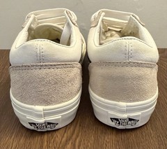 Vans Old Skool sneakers-marshmallow+white colorway-kids size 2
