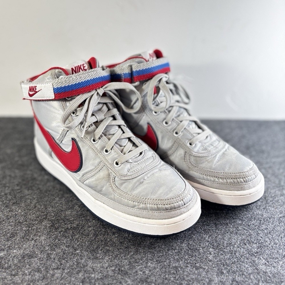 Size 7Y (GS) – Nike Vandal Supreme High Metallic Silver Ah5253-002
