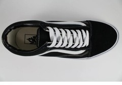 VANS OLD SKOOL BLACK/WHITE CLASSIC SKATE 0W9T6BT BOYS GIRLS KIDS US YOUTH SIZE 2