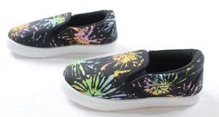 FabKids Unisex Kid’s Classic Slip On Sneakers AN3 Tie Dye Size US:12 UK:11