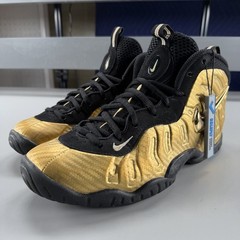Size 7 – Nike Air Foamposite Pro GS Metallic Gold