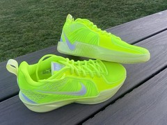 Nike Sabrina 2 SE Volt Doll Life Lime Ghost, GS Model, Size Y5.5 / W7 HJ3905 700
