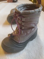 The North Face Alpenglow Winter Snow Boots Waterproof Kids Size US 12 EU 29.5
