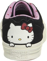 Converse X Hello Kitty Youth One Star Chuck Taylor All Star Ox Black