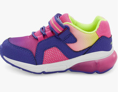 Stride Rite Unisex M2P Lumi Bounce Light-Up Sneaker Tropical Multi Size 2.5 Wide