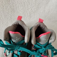 2012 Nike Lebron 9 IX PS South Beach Childrens Sneakers Size 2Y Youth 472665-006