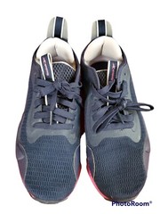 Reebok Zig Kinetica 6 Youth Navy Blue/ Pink Running Shoes Sneakers (EUC)