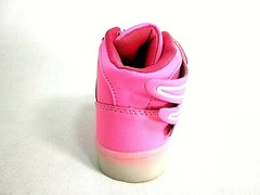 Ukris LED Light up Shoes USB Flashing Sneakers Kids Pink US Size 12.5 M, Eur 31