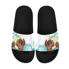 Moana Maui Custom Slide Sandals Personalized Comfort & Stylish For Kids