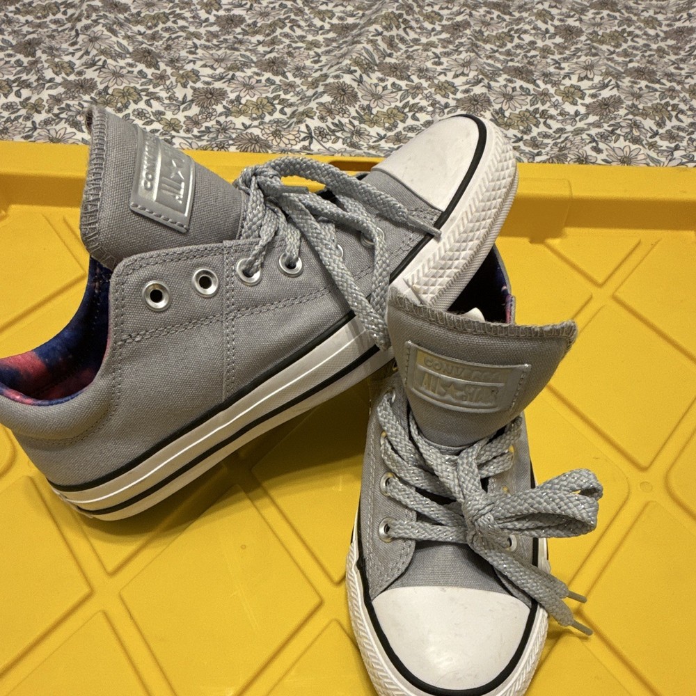 Converse Chuck Taylor All Star Canvas Sneakers Gray US 8