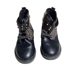 Michael Kors Madeline Haskell Combat Boots Toddler Size 10— Designer, Moto, Fall