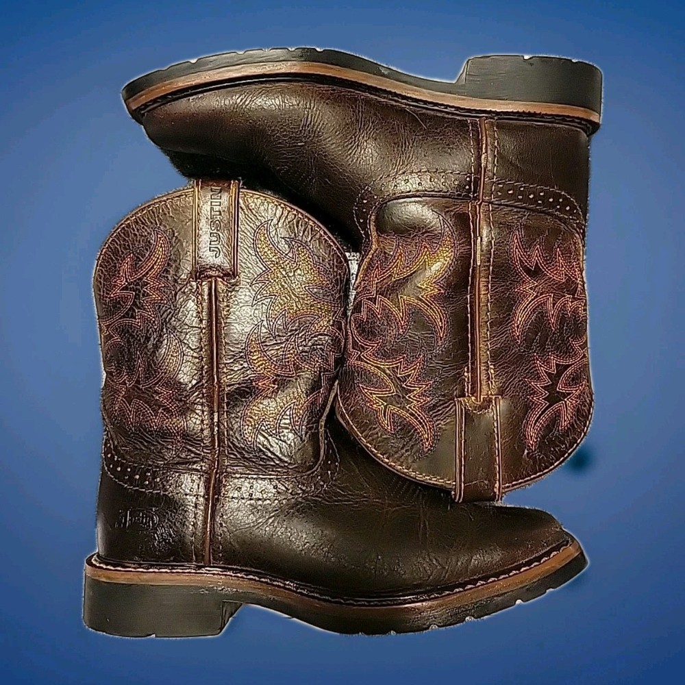 Justin 4G81JR Boots Size 2 D