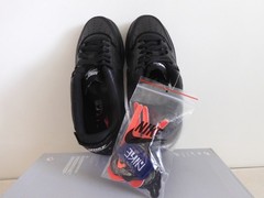 Nike Air Force 1 AF/1 (GS) Swoosh Pack Black-Bright Crimson Sz 6Y [DB1856-001]
