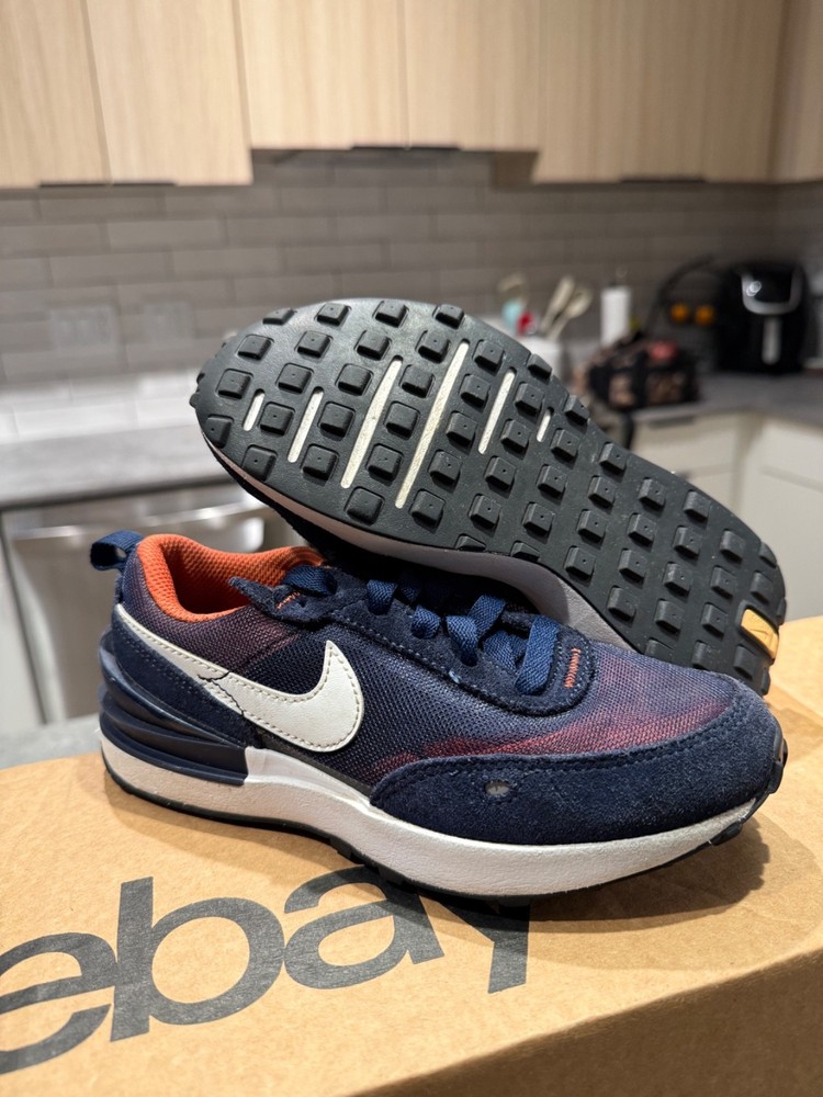 NIKE WAFFLE ONE PS NAVY BLUE MELON RED WHITE DC0481-401 PRESCHOOL SZ 13 C