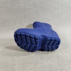 Crocs Blue Handle It Rain Boots Child Kids Size C6 Waterproof Pull On Shoes