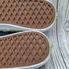 Vans Authentic Shoes Youth Size 6 Blue Alien Pizza Canvas Low Top Skate