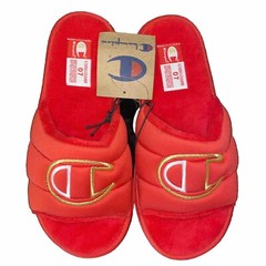 Champion Plush Core Slides Red White Gold CPS10495Y Youth (GS) Big Kids‘ NWOB