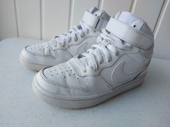Nike Grade School Court Borough Mid 2 Shoe Size 5y CD7782 100