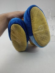 Bob the Builder Boy’s Slippers Size 7-8 Buster Brown Vintage Cartoon TV Y2k