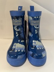NWT- Hatley Classic Kids Woolly Mammoth Rain Boots Size 5 Adorable!