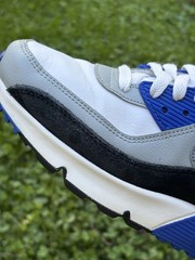 Nike Air Max 90 Hyper Royal White Grey Blue CD6864-103 Size 5.5Y Women’s 7.5
