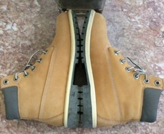 Timberland Classic Junior Vintage Wheat Leather Boots Size 5.5M #14921 EUC