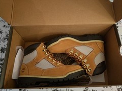 TIMBERLAND 6in Field Boots – Wheat/Nubuck – Size 1.5