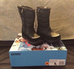 NIB Khombu Kid’s Boy’s Boot Snow Walker Size 10 Waterproof Rated -20 Degrees