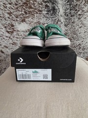 Converse Chuck Taylor All Star 2V Ox Hook & Loop Low Top Canvas US 4 Green