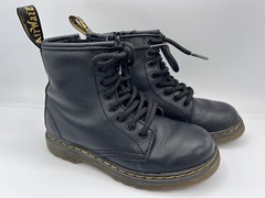 Dr. Doc Martens Boots 1460 Junior Kids AW004 Smooth Leather Size US 11 Uk 10