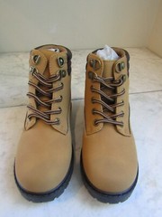 NIB FabKids Lumber Boot Bone Brown Chunky Sole Children’s Shoes Size 12