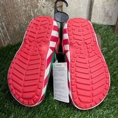 CROCS Mickey Mouse Christmas Holiday Lined Youth Clogs J2